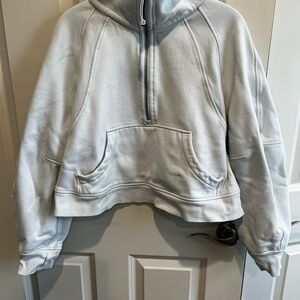 Lululemon scuba oversized half zip funnel neck sweatshirt